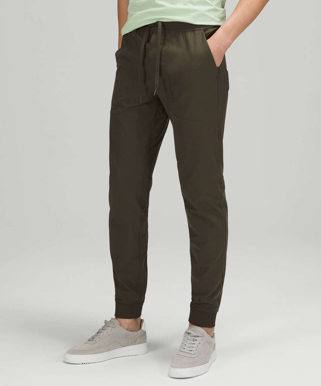 Lululemon ABC Skinny-Fit Jogger *Warpstreme - Dark Olive - lulu