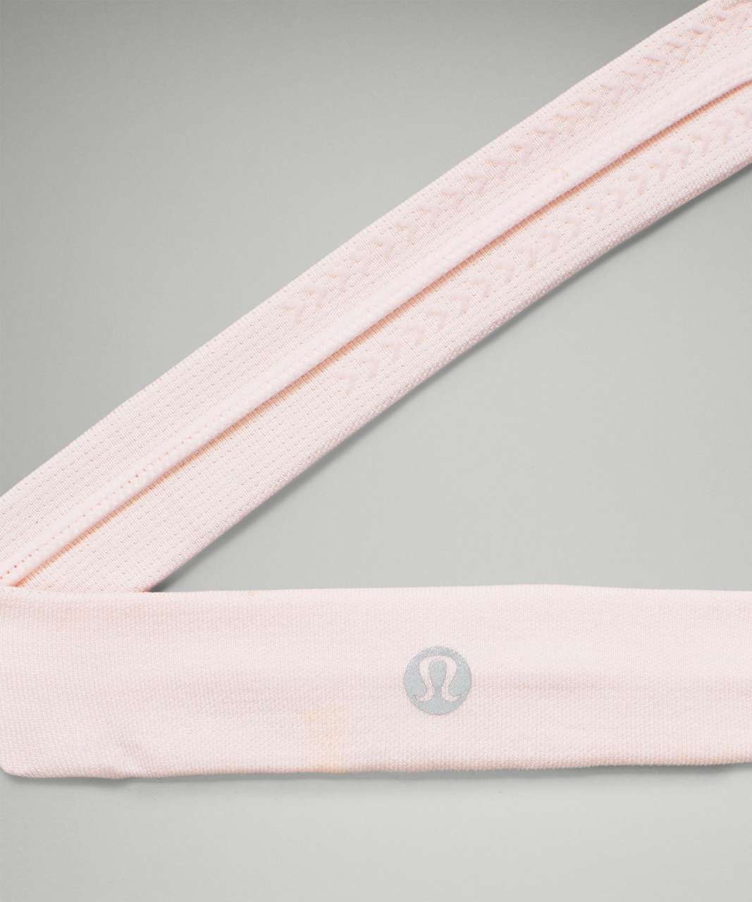 Lululemon Cardio Cross Trainer Headband - Strawberry Milkshake / White