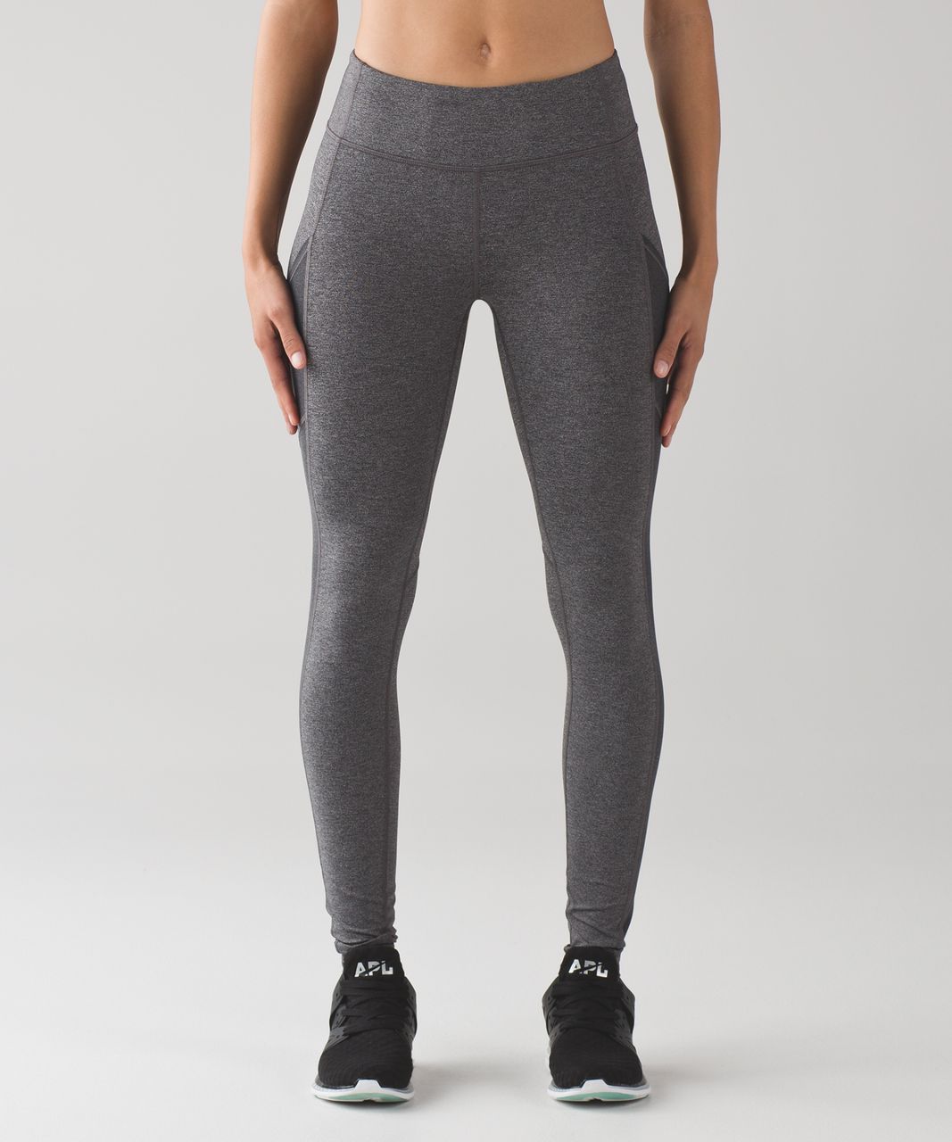 Lululemon Speed Tight V - Heathered Black