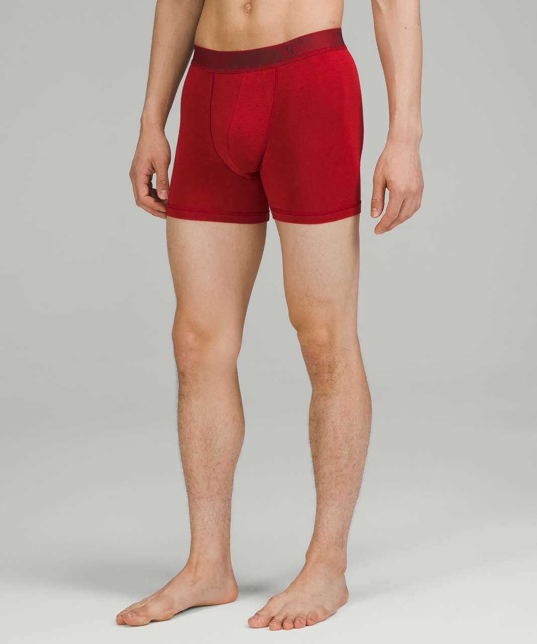 Lululemon Always In Motion Mesh Boxer 5" - Sport Red