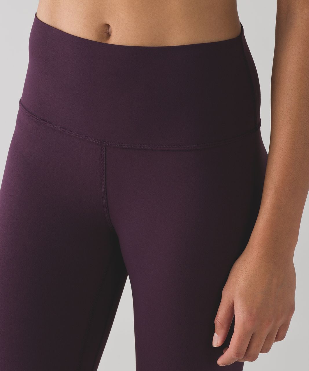 Next-to-Naked Cropped Legging - Black Cherry