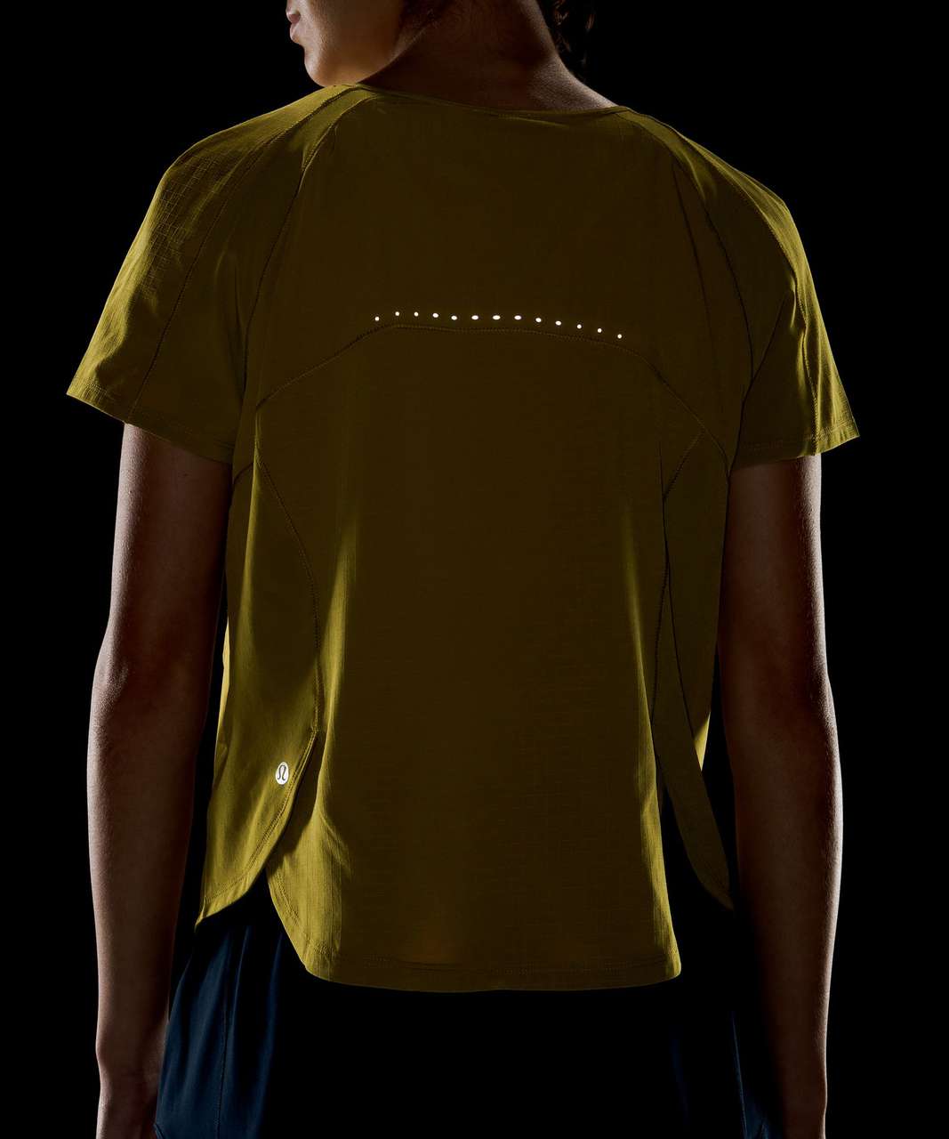 Lululemon Lightweight Stretch Run Short Sleeve Shirt - Auric Gold