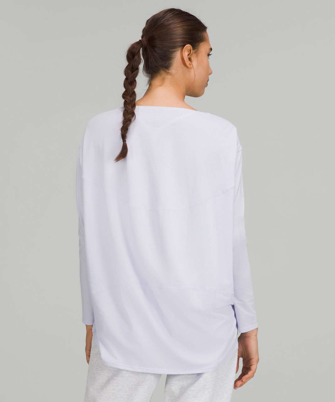 Lululemon Back in Action Long Sleeve Shirt - Pastel Blue