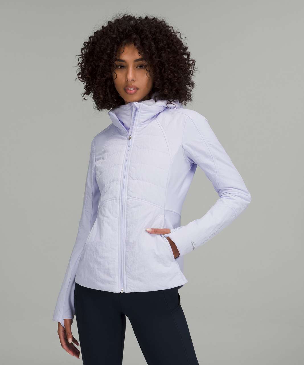 Lululemon Another Mile Jacket - Sheer Blue - lulu fanatics