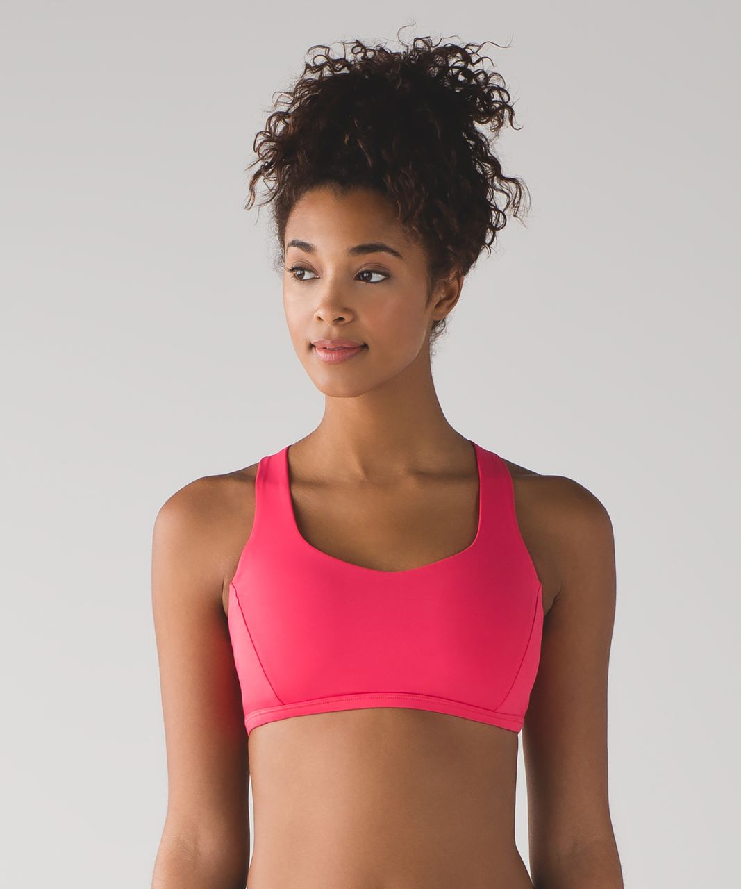 Lululemon Free To Be Tranquil Bra - Lush Coral