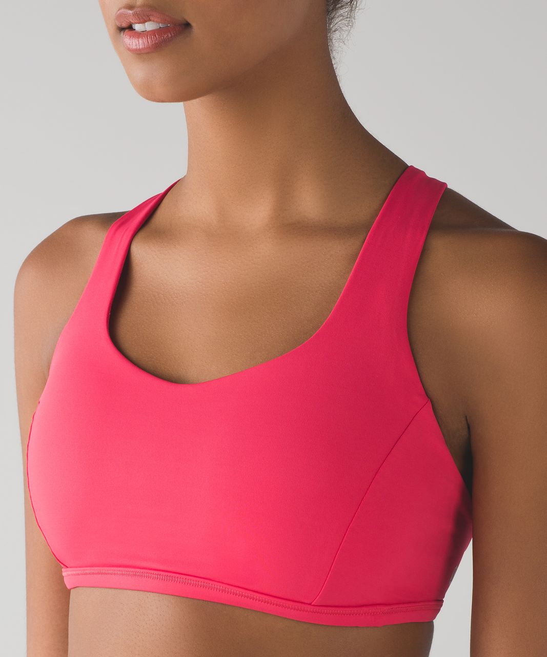 Lululemon Free To Be Tranquil Bra - Lush Coral