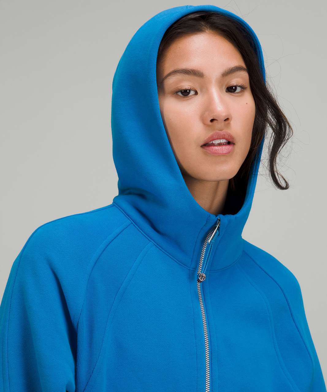 Lululemon Scuba Oversized 1/2 Zip Hoodie - Blue Borealis - lulu