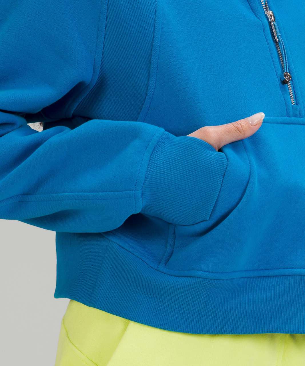 Lululemon Scuba Oversized Half-Zip Hoodie - Poolside - lulu fanatics