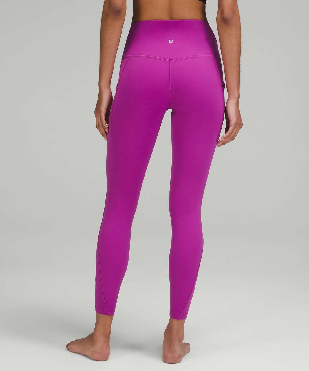 Lululemon Align High-Rise Pant with Pockets 25 - Vivid Plum - lulu fanatics