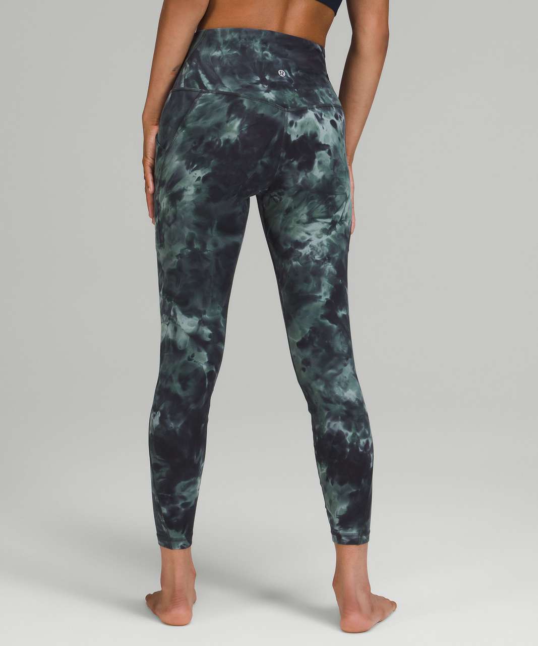 🦄NWT lululemon Align Pant Sz 4 Diamond Dye Graphite Grey Bronze Green Nulu  25