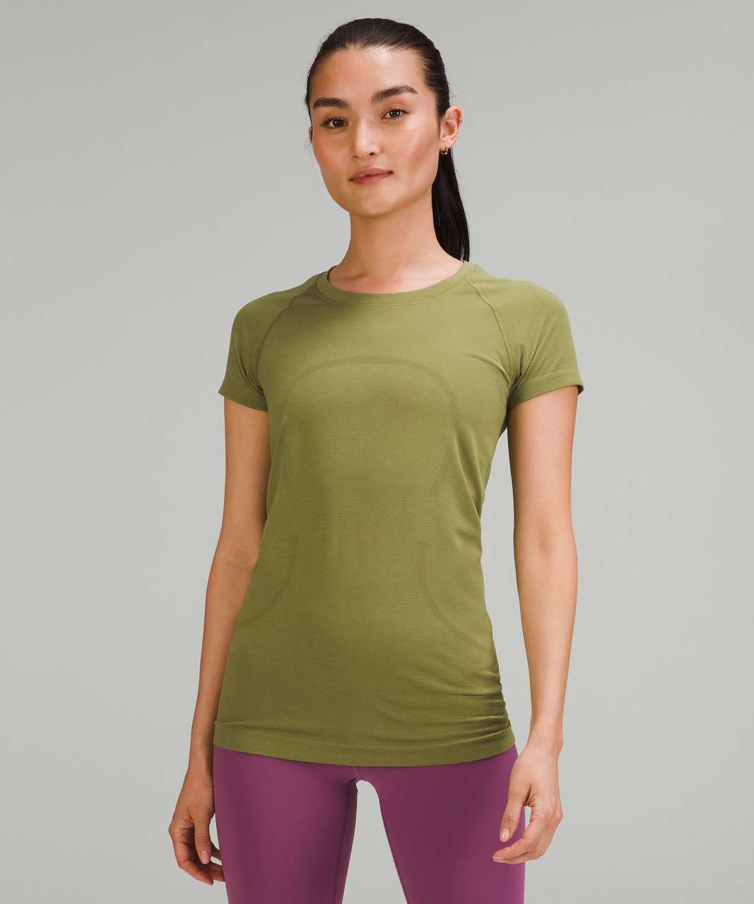 Lululemon Swiftly Tech Short Sleeve Shirt 2.0 - Bronze Green / Bronze Green