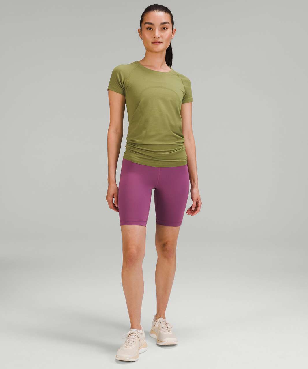 Lululemon Swiftly Tech Short Sleeve Shirt 2.0 - Bronze Green / Bronze Green