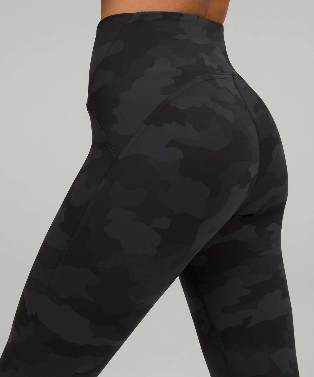 Lululemon InStill High-Rise Tight 25 - ThreeD Camo Jacquard Asphalt Grey  Black - lulu fanatics