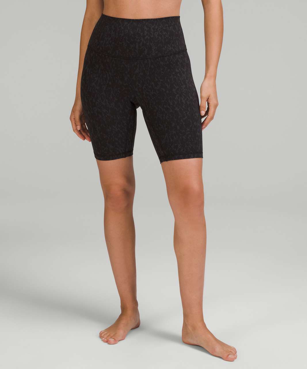 Limited Release Lululemon Base Pace High-Rise Short 8 - Heritage 365 Camo  Deep Coal Multi Womens Shorts