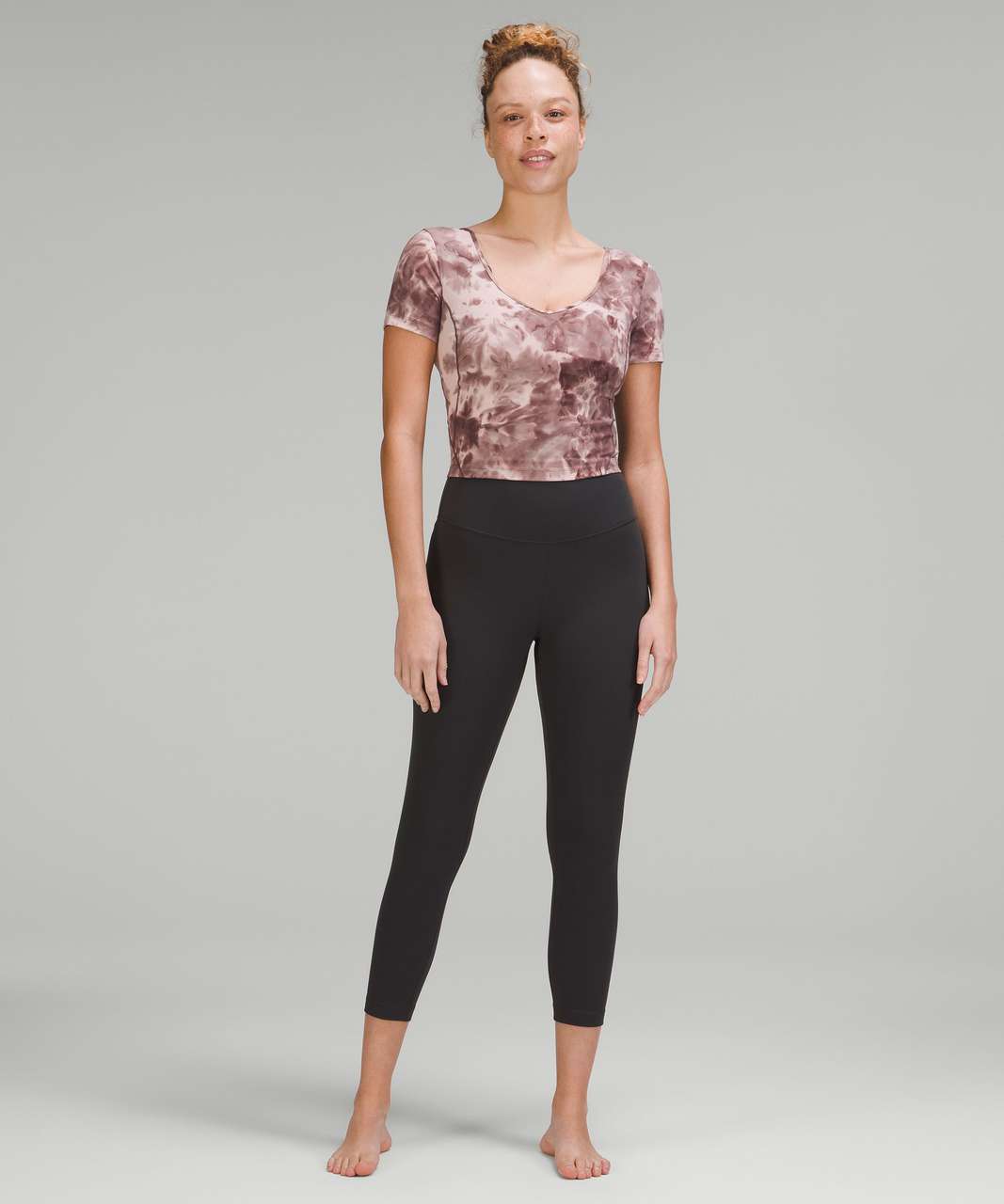 NWT Lululemon Align High-Rise Legging Sz 20 Diamond Dye Mink Bery Lunar  Rock