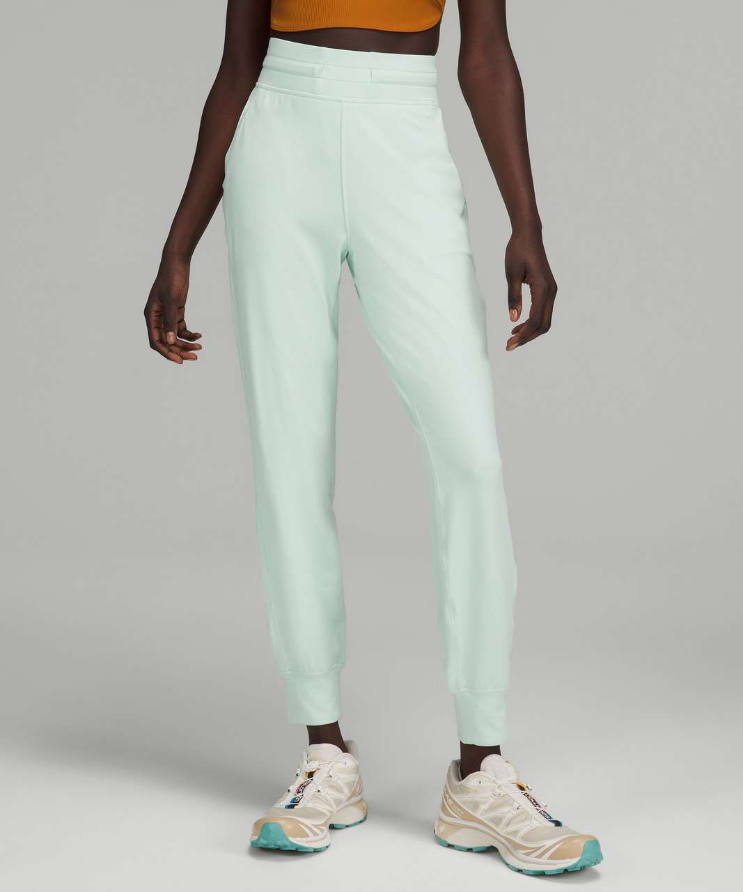 lululemon athletica, Pants & Jumpsuits, Lululemon Ready To Rulu Jogger  Green Twill