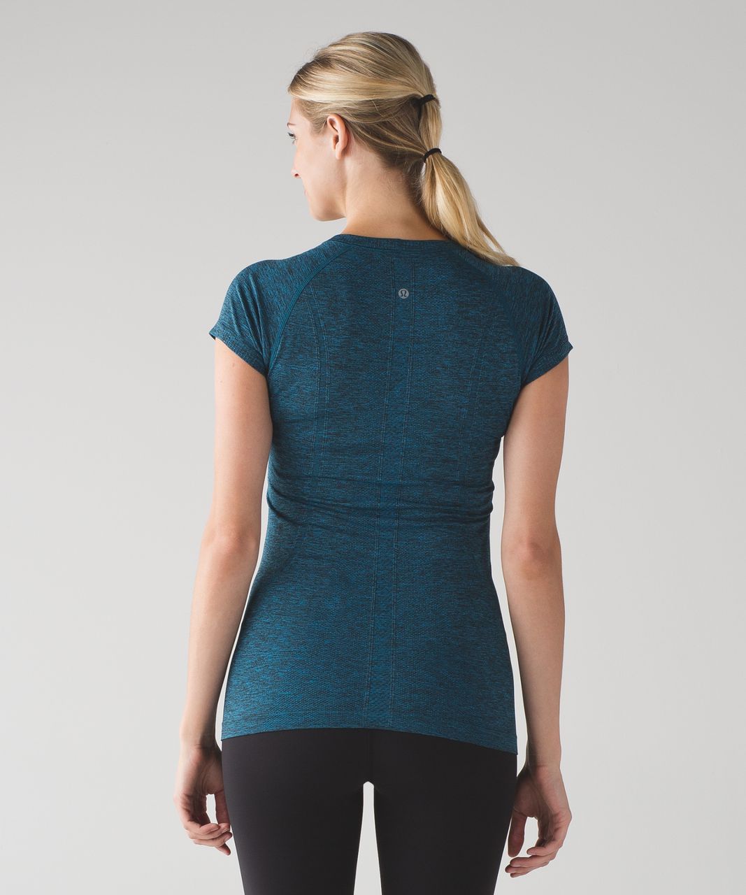 Lululemon Swiftly Tech Short Sleeve 2.0 *Race Length - Teal Lagoon / Black  - lulu fanatics