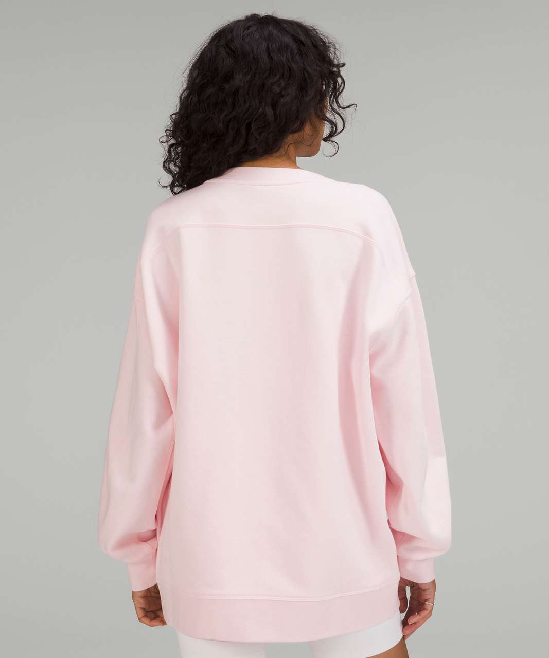 Lululemon Perfectly Oversized Crew - Strawberry Milkshake