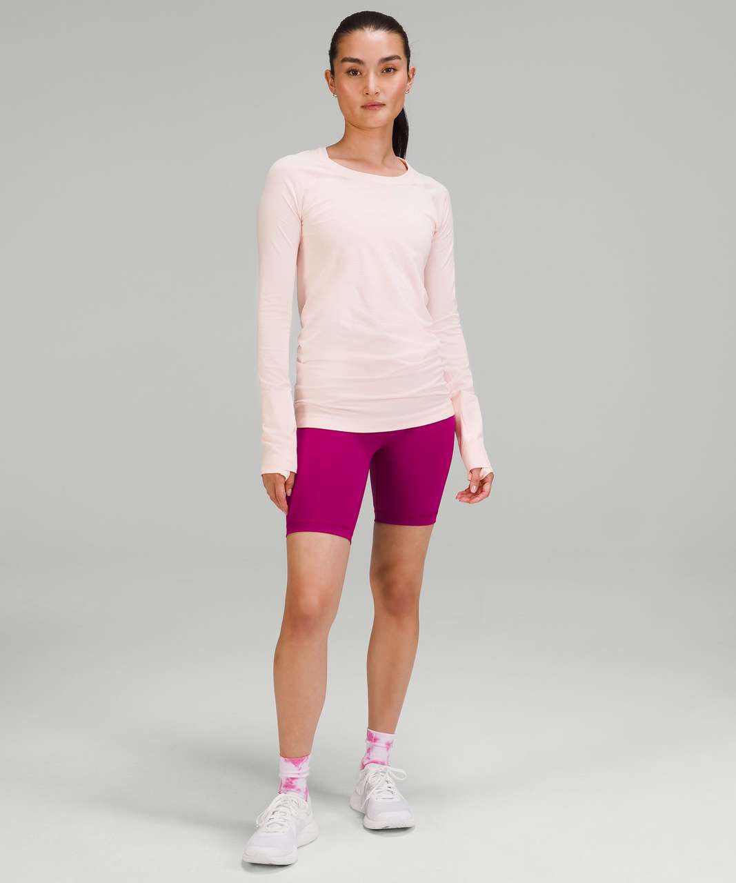 Lululemon Swiftly Tech Long Sleeve Shirt 2.0 - Strawberry