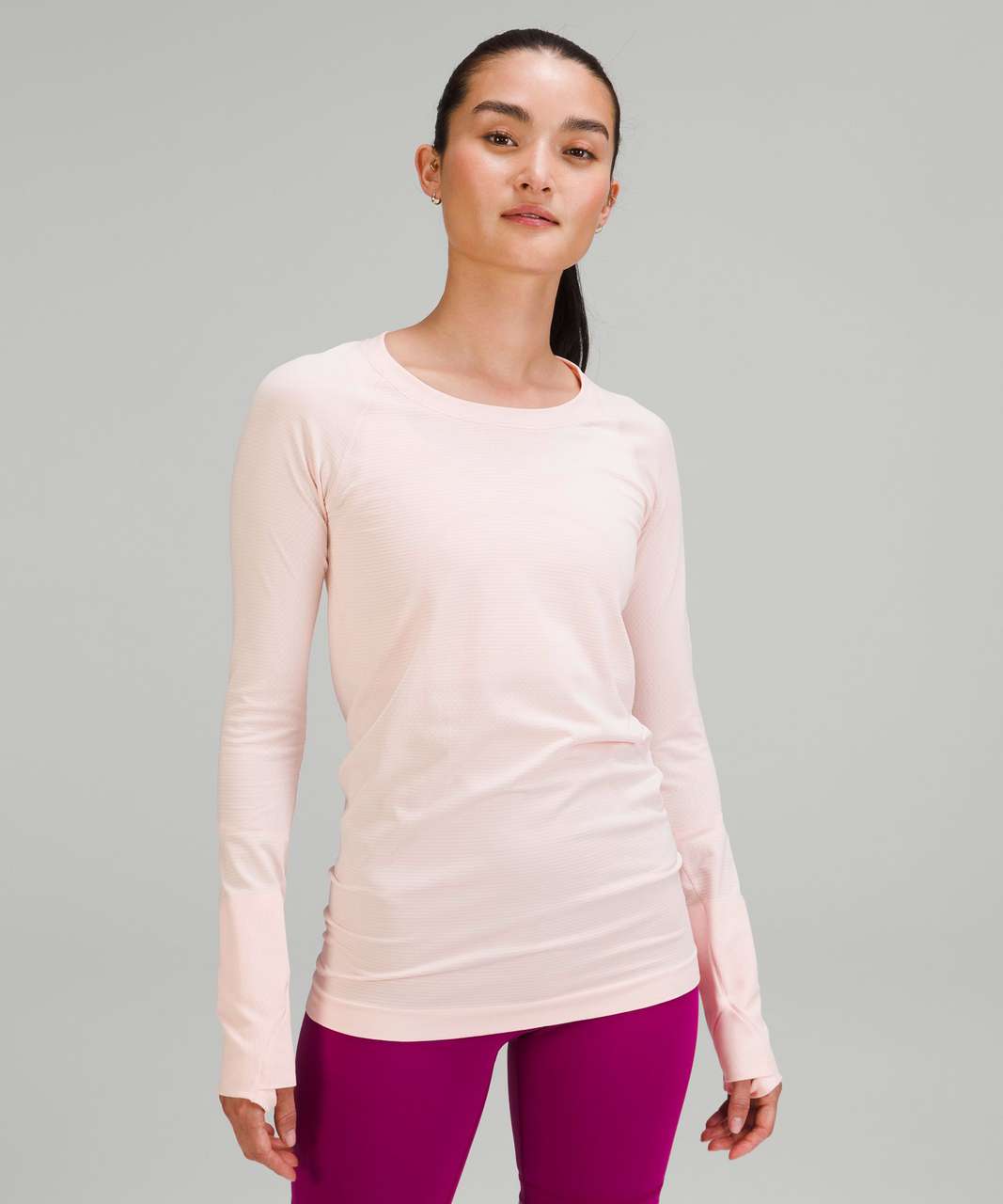 Lululemon Swiftly Tech shirt 2.0 NEW Strawberry Milkshake Color Size 4