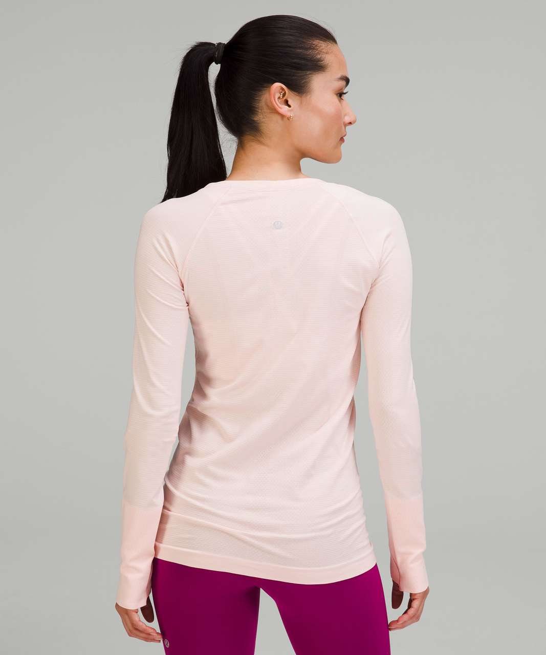 Lululemon Swiftly Tech Long Sleeve - White - lulu fanatics