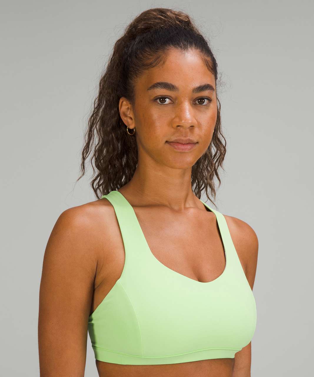 Free People COUNT ME IN BRA - Medium support sports bra - green