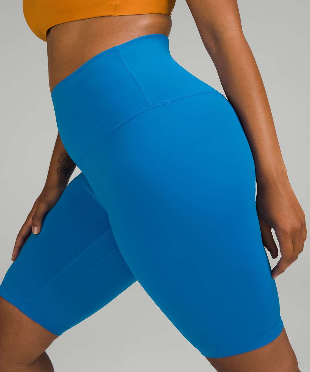 High-Rise Compression Shorts - Teal – Dragonwing