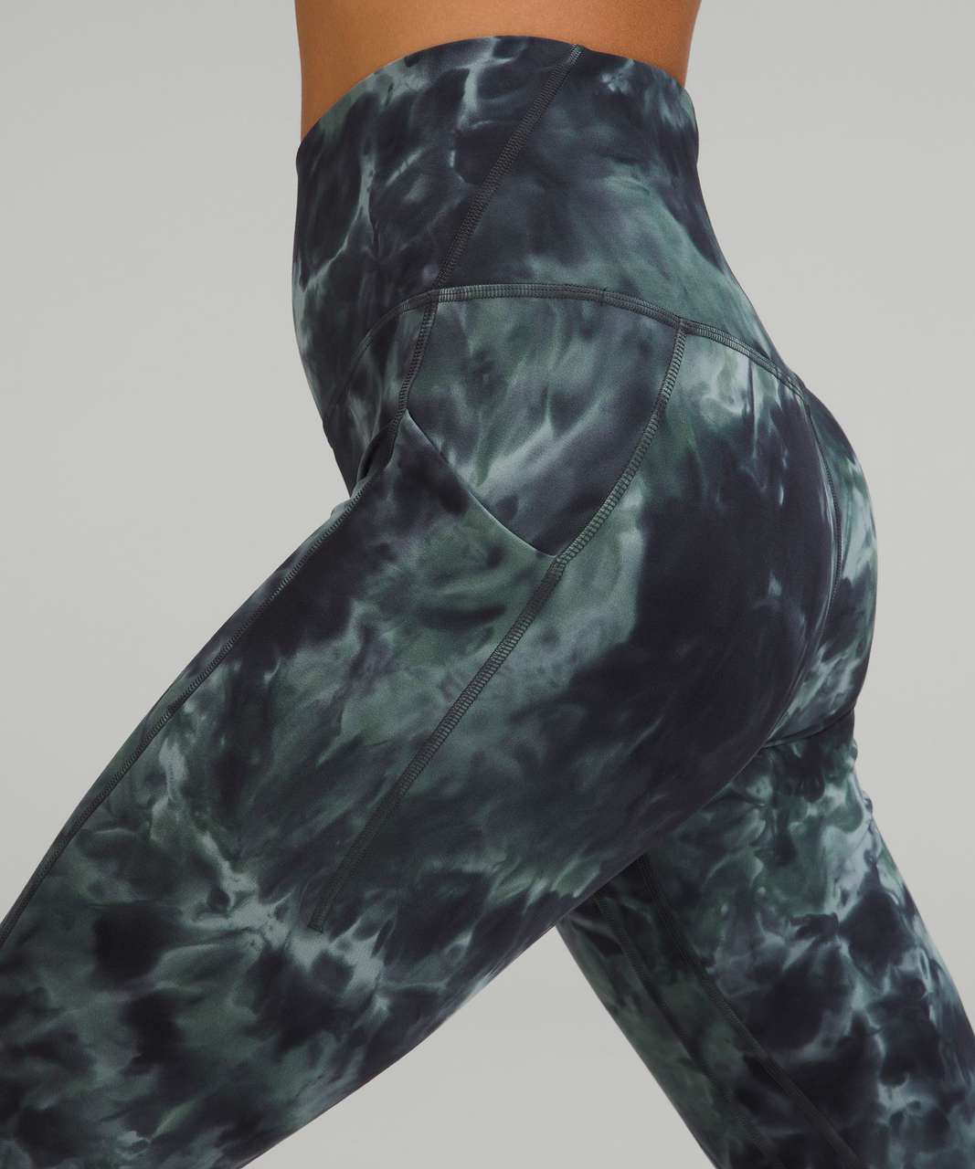 lululemon athletica, Pants & Jumpsuits, Lululemon Align Marble Grey Tie  Dye Leggings Sz 6