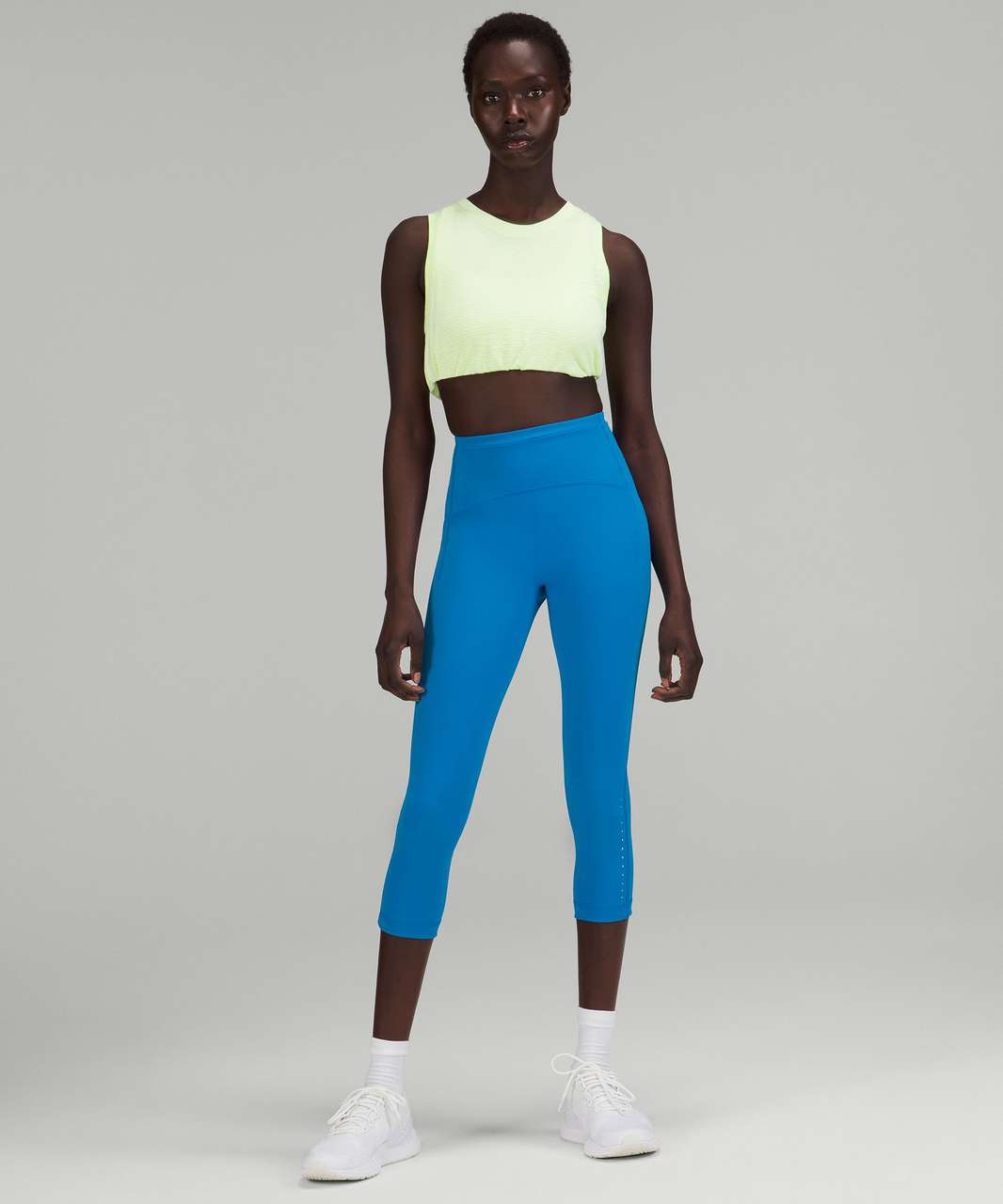 Lululemon Swift Speed High-Rise Crop 21 - Symphony Blue - lulu