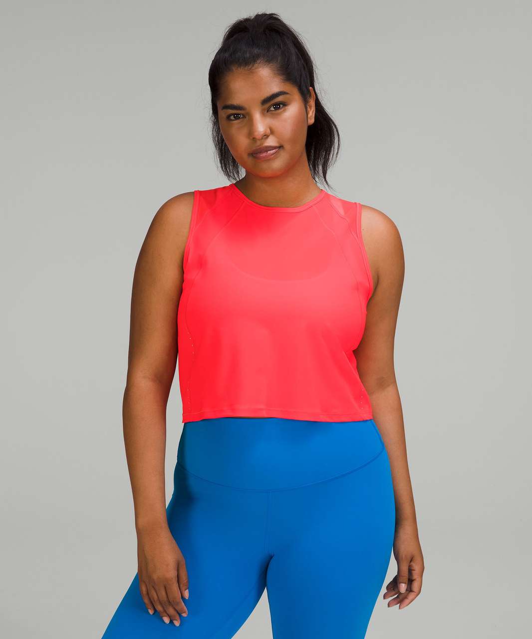 Lululemon Sculpt Cropped Tank Top - Flare