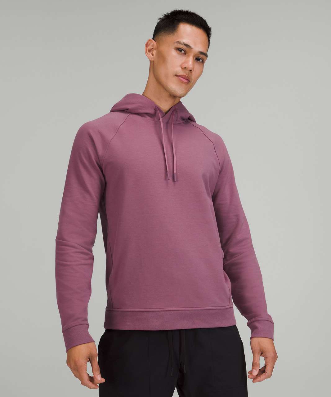 LuLuLemon Plum Active Zip Up Hoodie Sweatshirt Men Size S - beyond