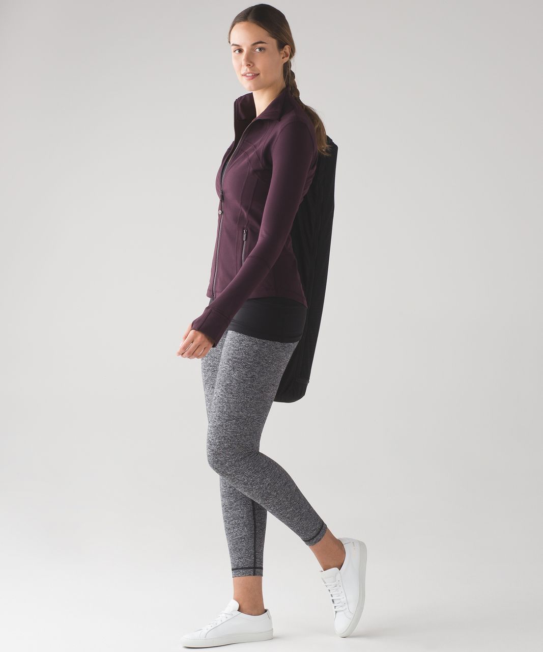 Lululemon Define Jacket - Black Cherry