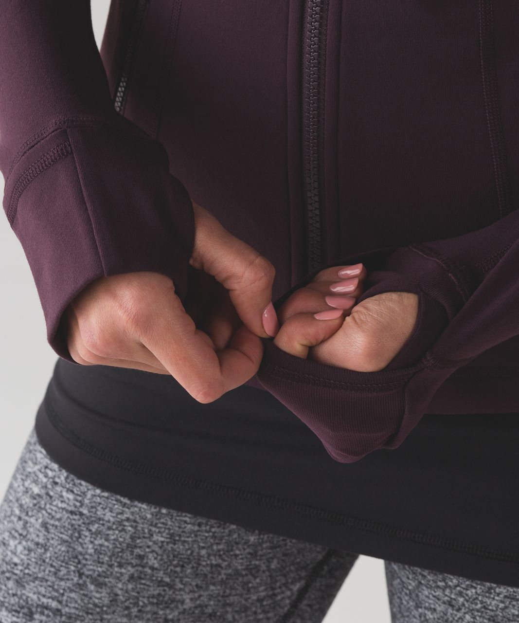 Lululemon Define Jacket - Black Cherry