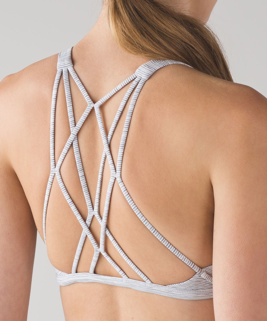 Lululemon Free To Be Zen Bra - Wee Are From Space Alpine White Battleship