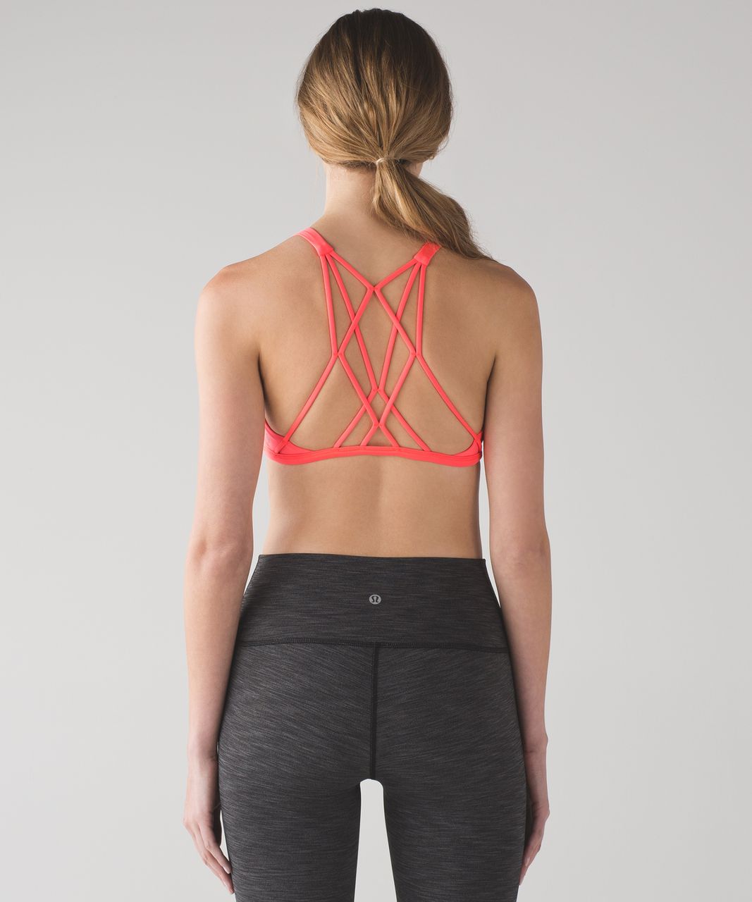 Lululemon Free To Be Zen Bra - Electric Coral