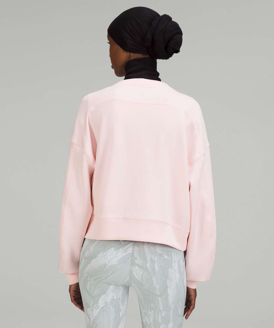 Lululemon NWT Perfectly Oversized Cropped Crew Softstreme - Pink Blossom  Size 14 - $102 (13% Off Retail) New With Tags - From A