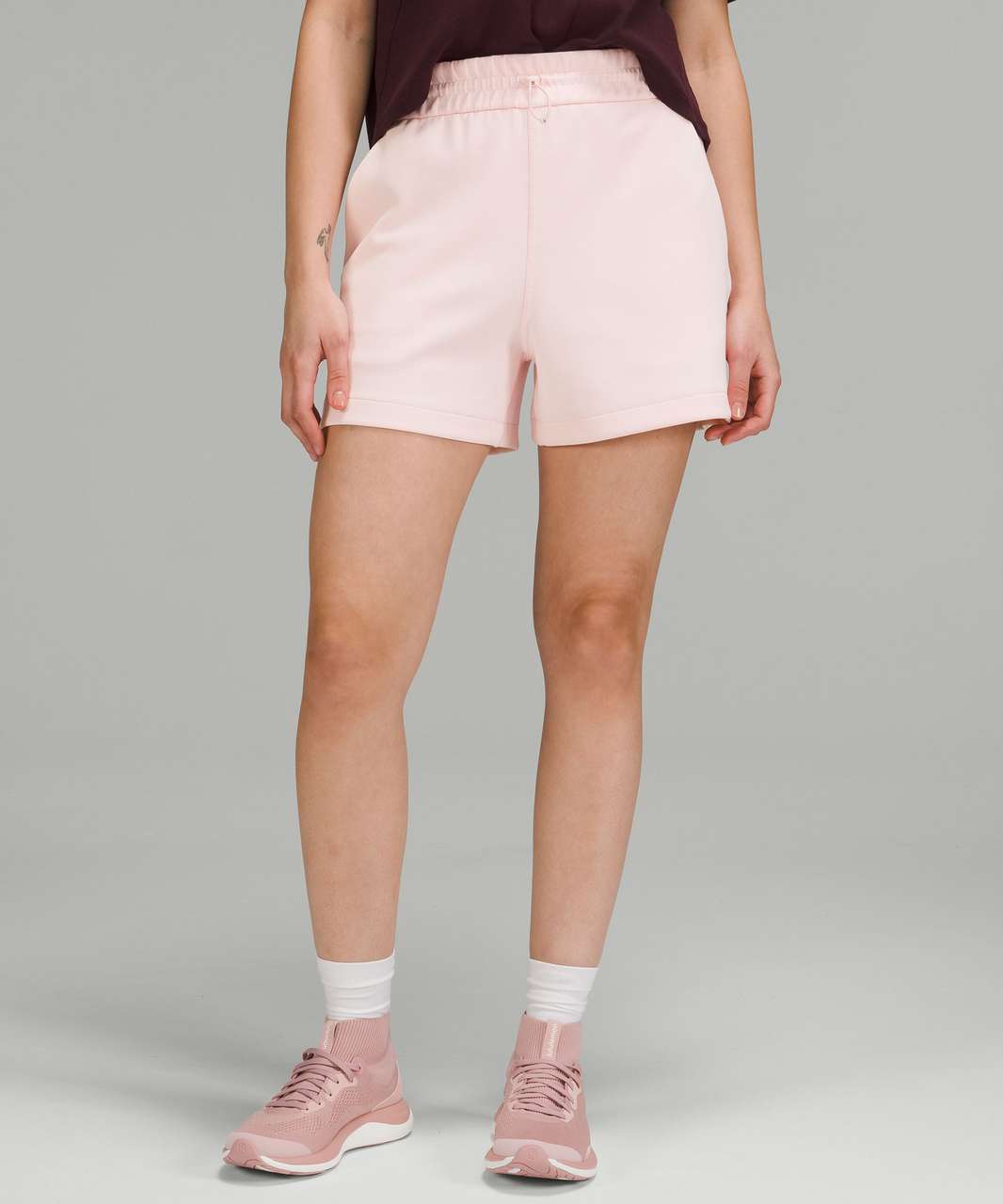 Lululemon Softstreme High-Rise Shorts Pink Size 4 - $50 - From Hayley