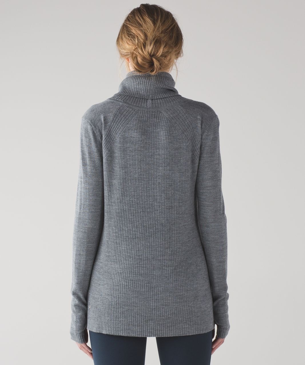 Lululemon Sweat And Savasana Sweater - Heathered Medium Grey