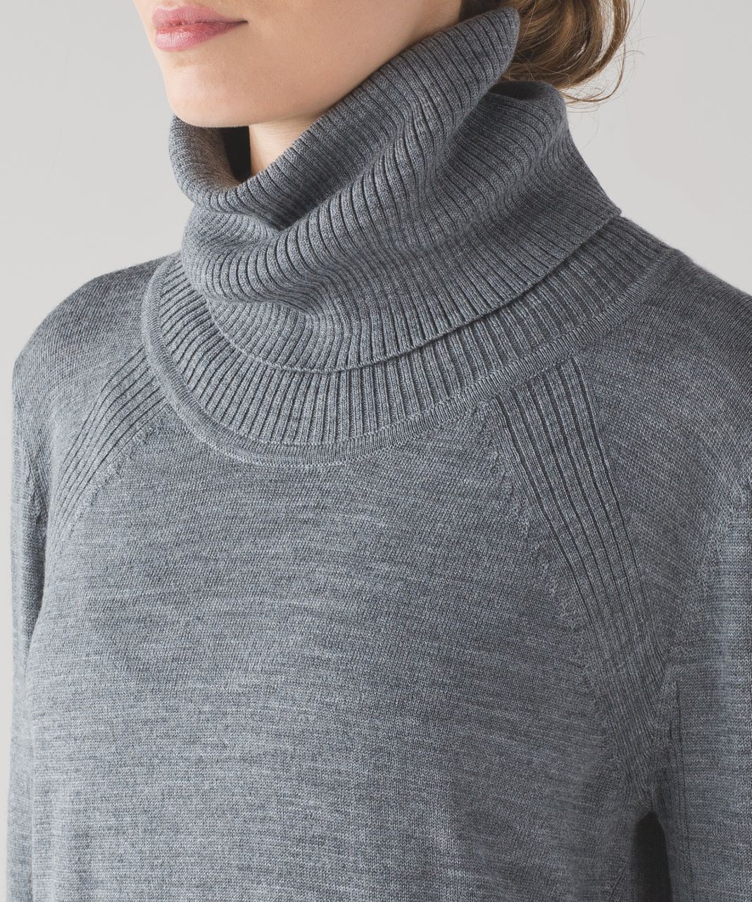 Lululemon Sweat And Savasana Sweater - Heathered Medium Grey