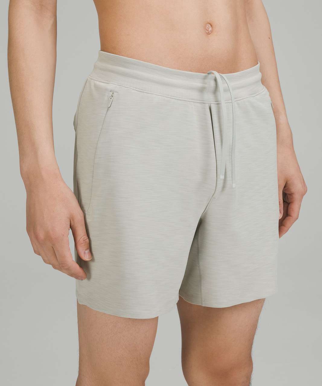 Lululemon Balancer Short 6 *Everlux - Heathered Seal Grey - lulu