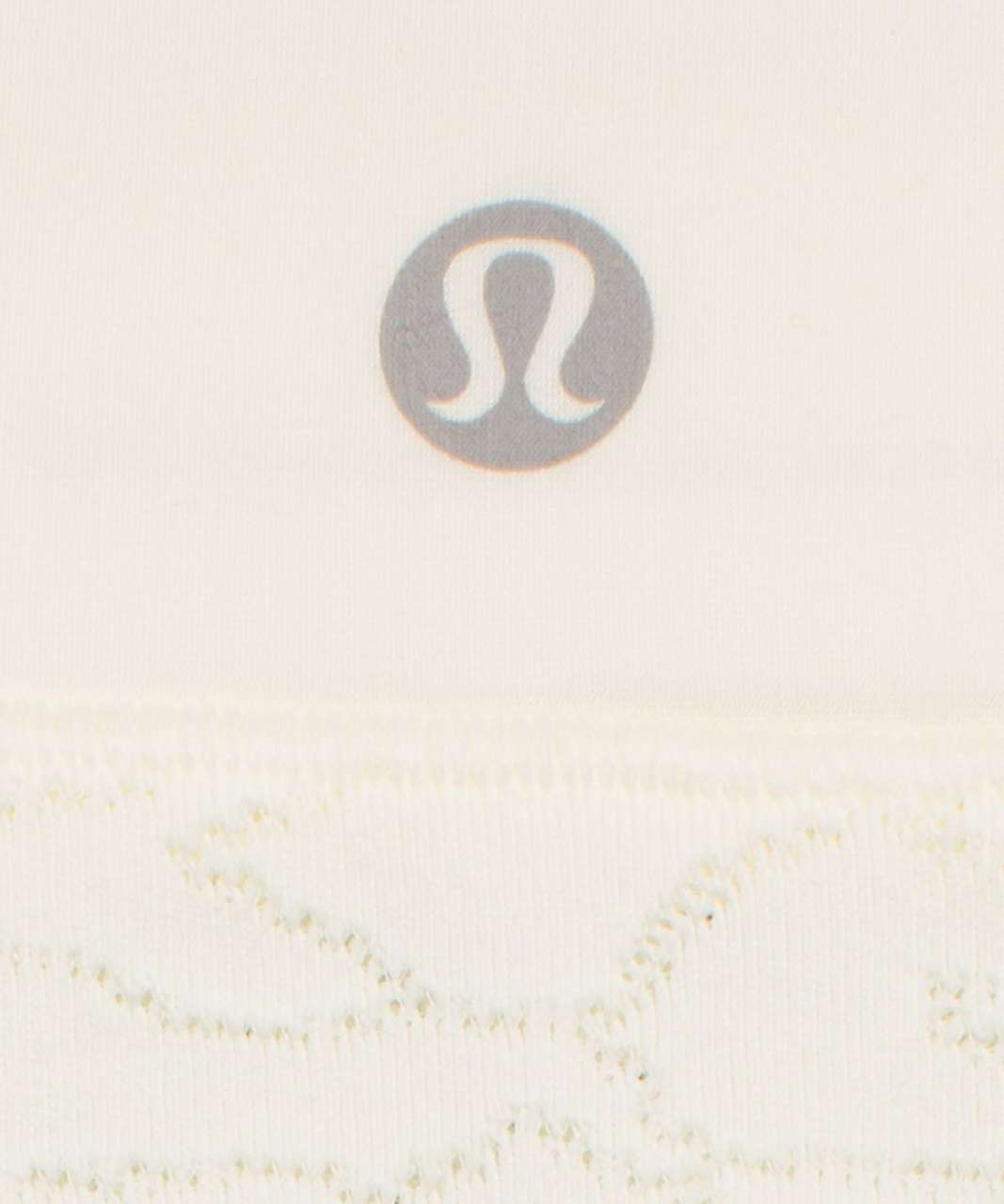 Lululemon UnderEase Lace Mid-Rise Bikini Underwear - Lemon Sorbet / Lace