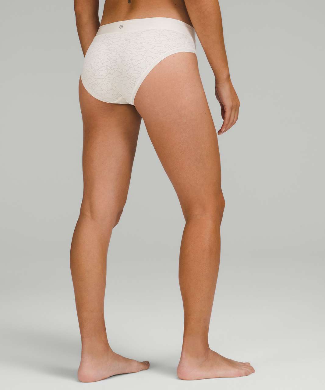 Lululemon InvisiWear Mid-Rise Cheeky Bikini Underwear - Vapor - lulu  fanatics