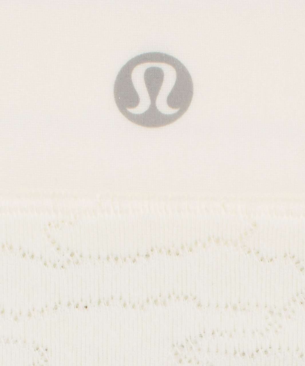 Lululemon UnderEase Lace Mid-Rise Thong Underwear - Lemon Sorbet / Lace