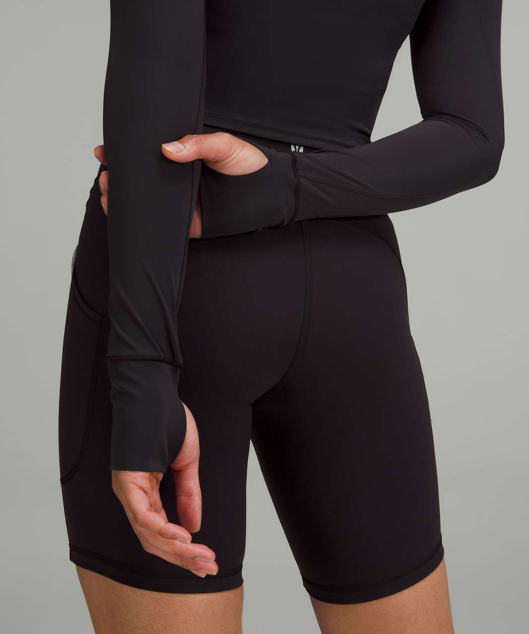 Lululemon 2-in-1 Training Tank + Long Sleeve Shirt - Black - lulu