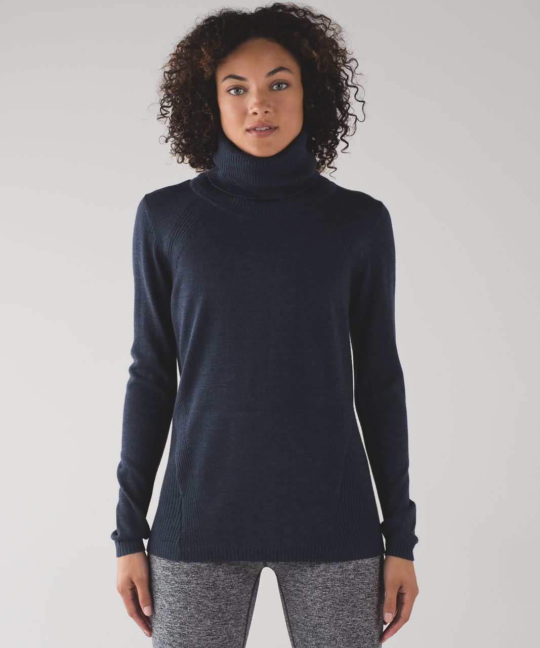 Lululemon Sweat And Savasana Sweater - Heathered Inkwell