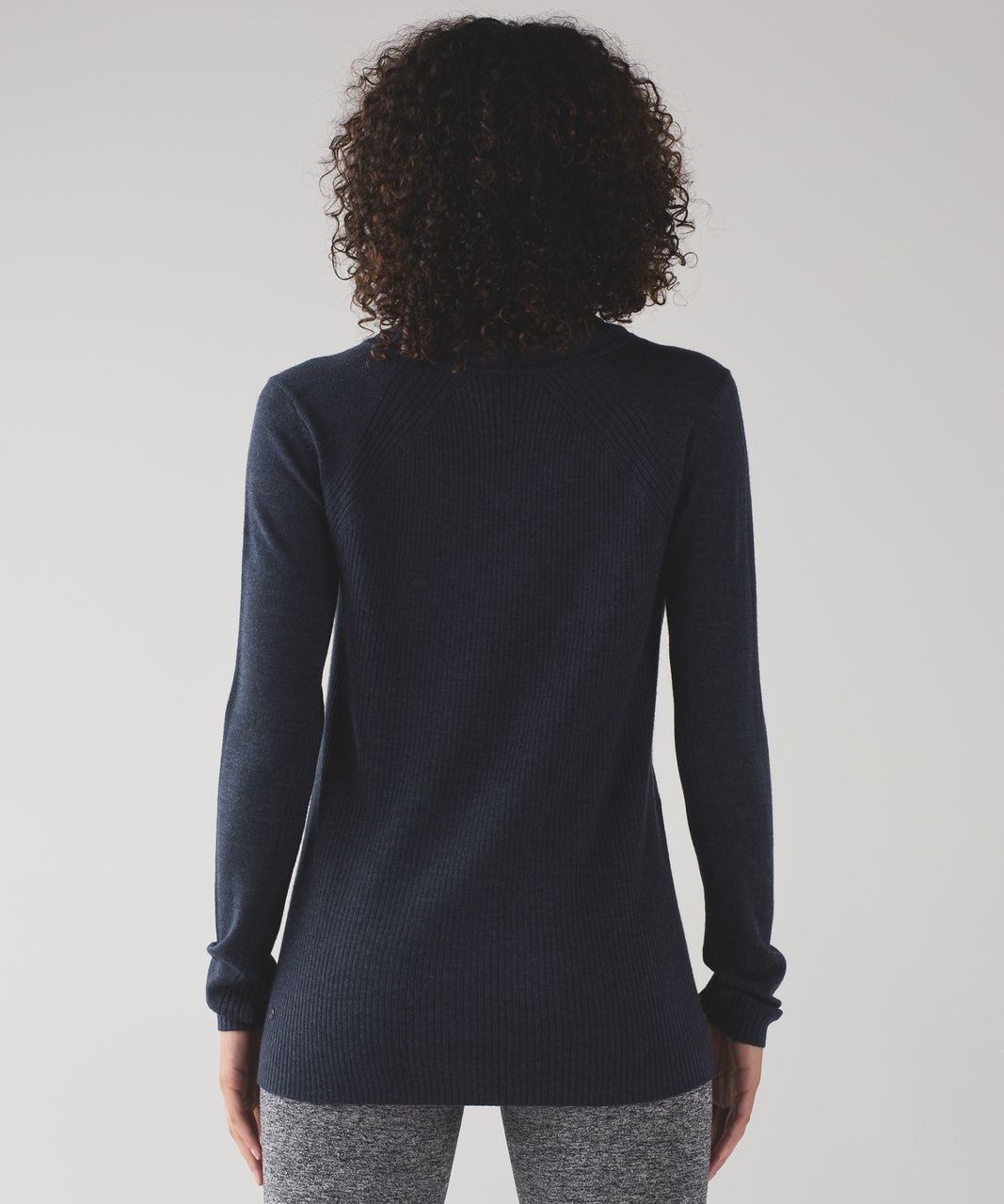 Lululemon Sweat And Savasana Sweater - Heathered Inkwell