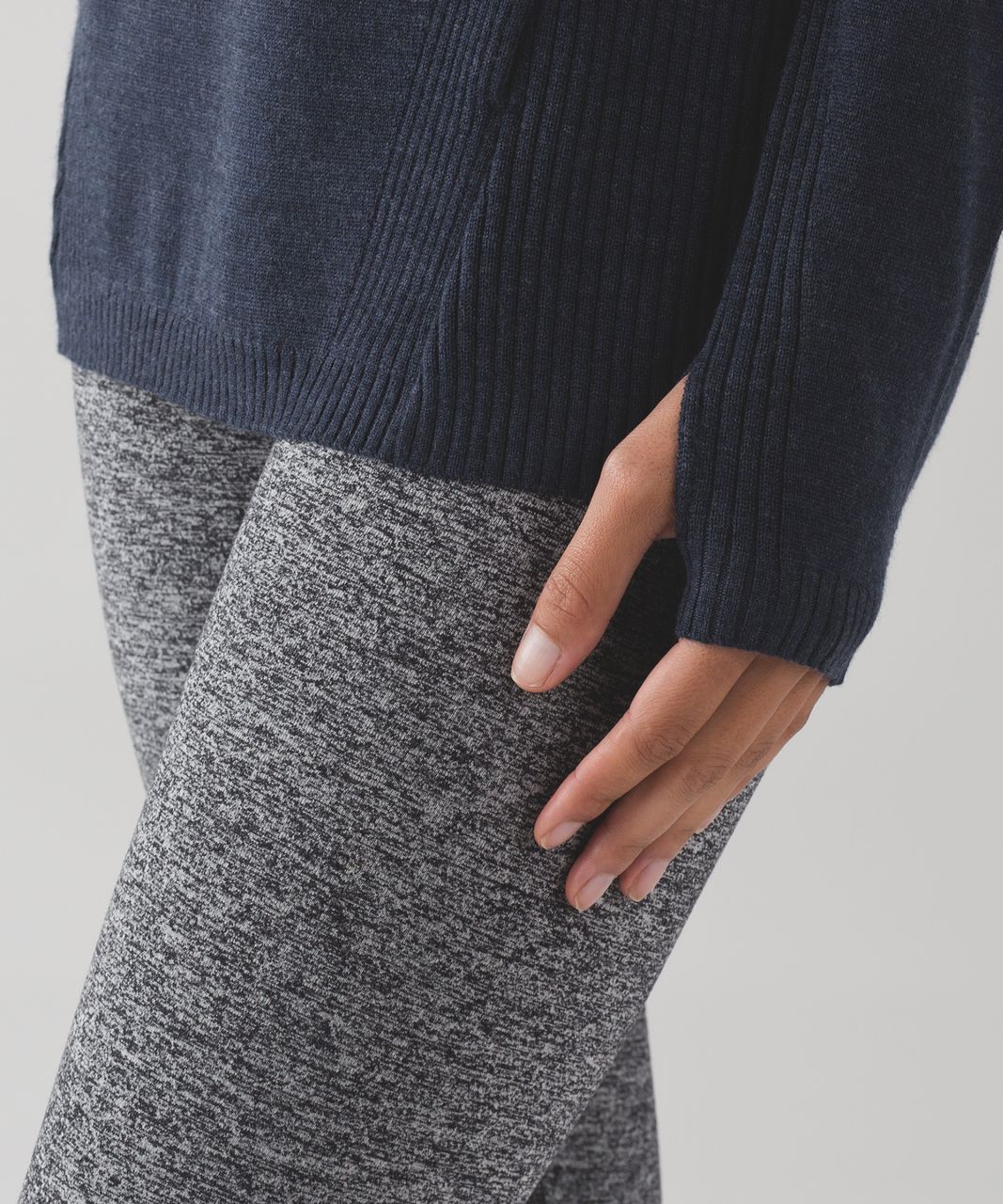 Lululemon Sweat And Savasana Sweater - Heathered Inkwell