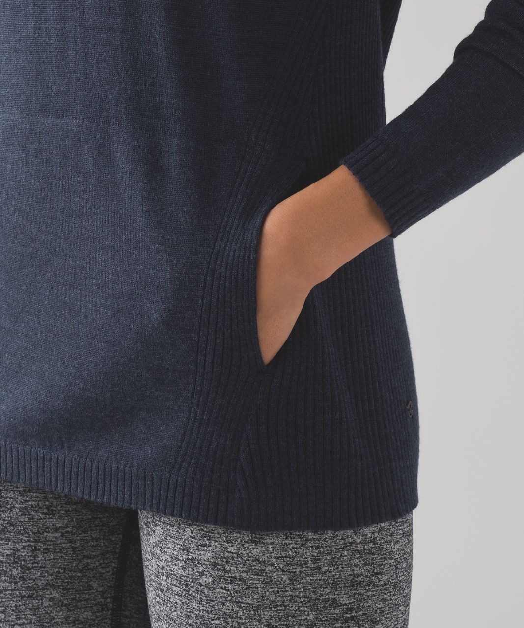 Lululemon Sweat And Savasana Sweater - Heathered Inkwell