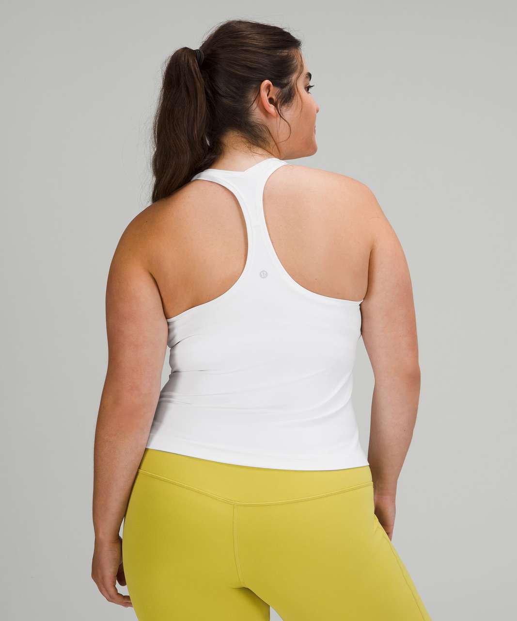 Lululemon Cool Racerback Short Tank Top *Nulu - White