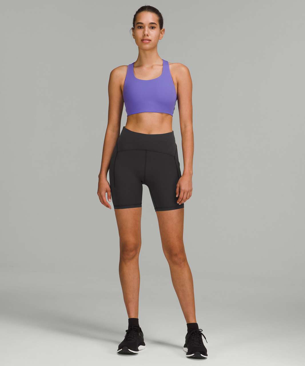 Lululemon Power Thru High-Rise Short 6" - Black